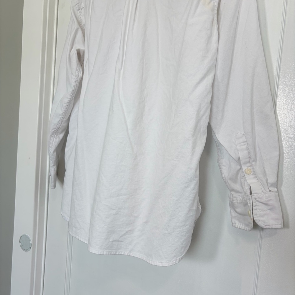 Faherty Stretch Oxford Relaxed Organic Cotton Shirt - Picture 11 of 16